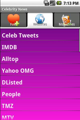 Celebrity News Android News & Magazines