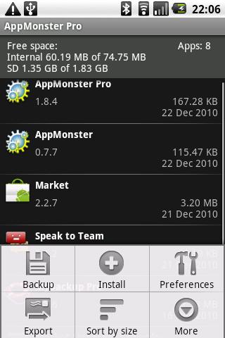 AppMonster Pro Android Tools