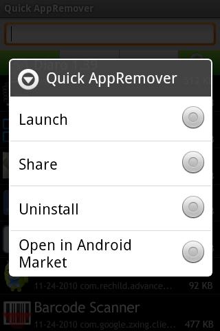 Quick AppRemover Android Tools