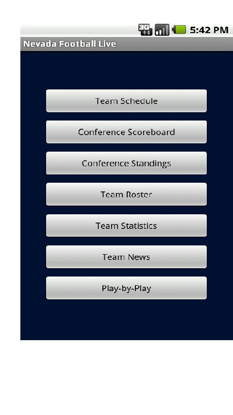 Nevada Football Live Android Sports