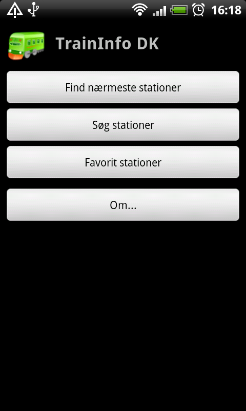 TrainInfo DK Android Travel & Local