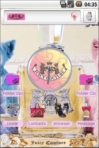 Juicy Couture Android Personalization