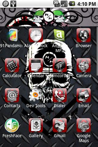 Metal Mulisha Theme Bonus Android Personalization