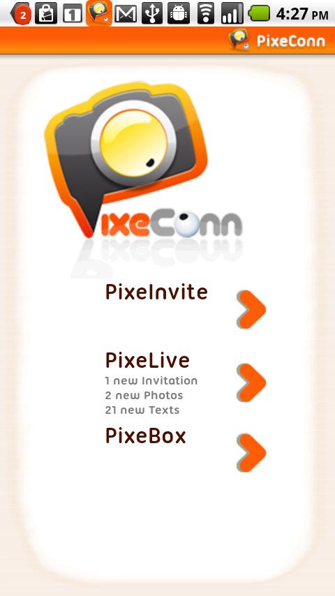 PixeConn Deluxe Android Social