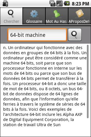 French IT &Computer Dictionary Android Education