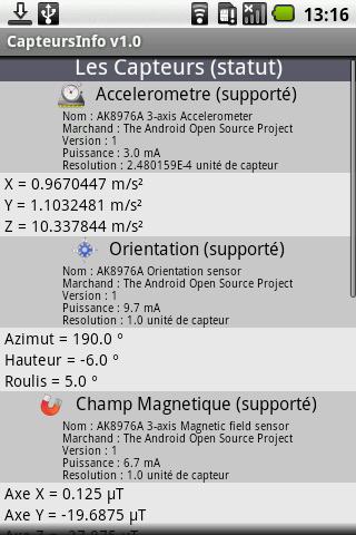 SensorsInfo v1.2 Android Tools