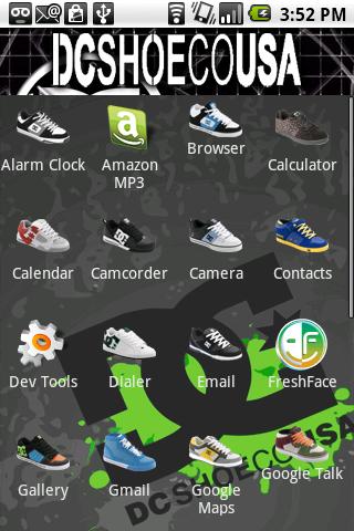 Dc Shoes Theme Android Personalization