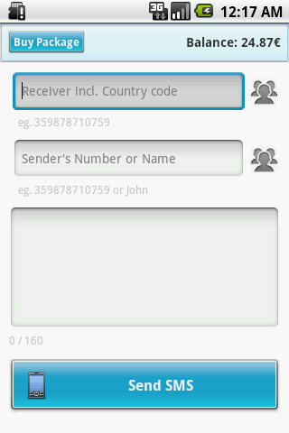 Maitap.be Cool SMS sending app