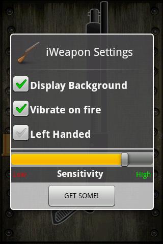 iWeapon Android Entertainment