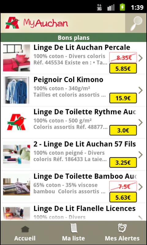 My Auchan Android Shopping