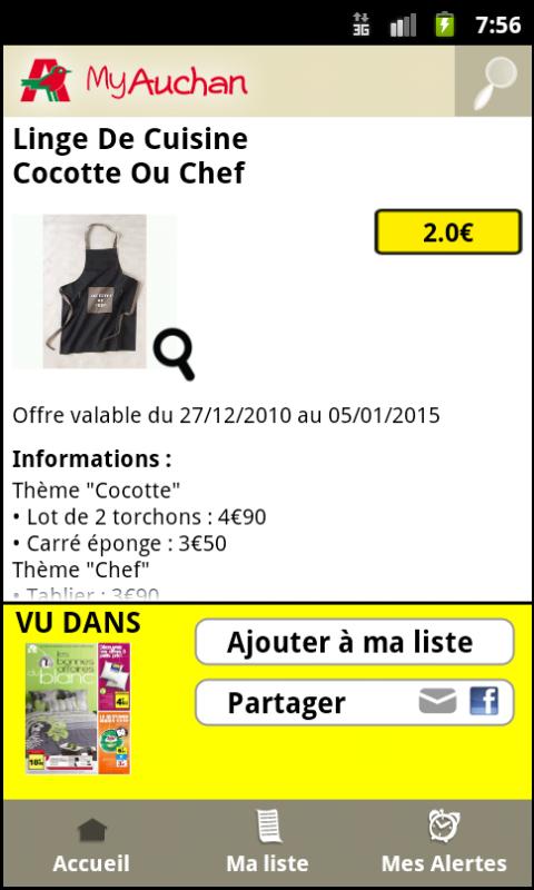 My Auchan Android Shopping