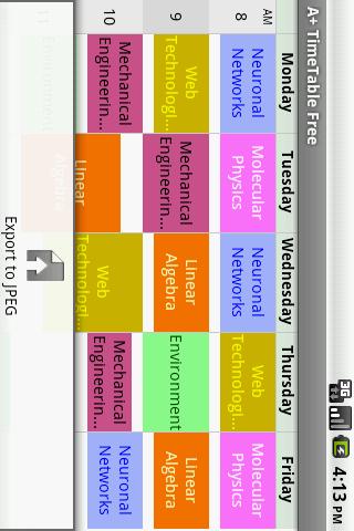 A  Timetable Android Productivity