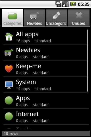 Auto App Organizer free