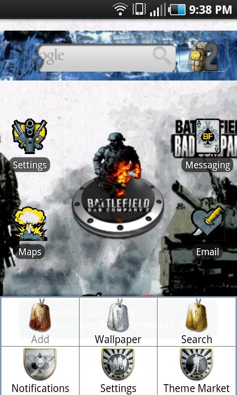 BF Bad Company 2 Android Personalization