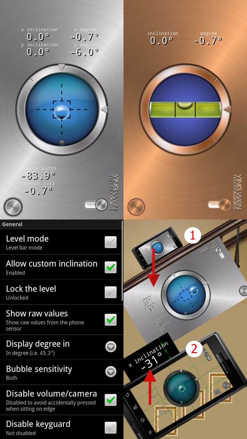 Advanced Bubble Level Pro Android Tools