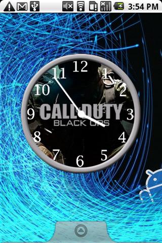 Call of Duty Clocks Android Personalization