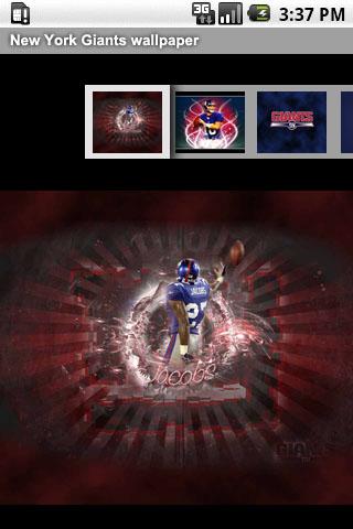 NY Giants wallpaper Android Personalization