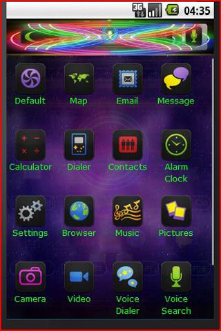 NeonDroid II Android Personalization