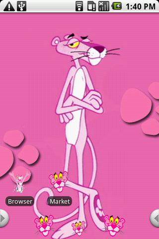 Pink Panther Android Personalization