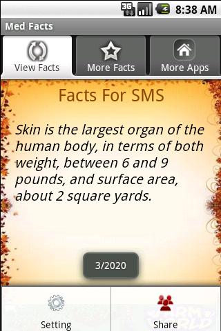 Med Facts Android Lifestyle