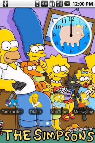 The Simpsons Android Personalization