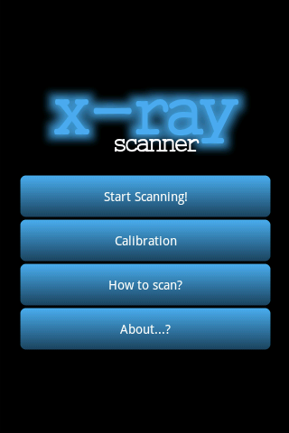 X-Ray Scanner Android Entertainment