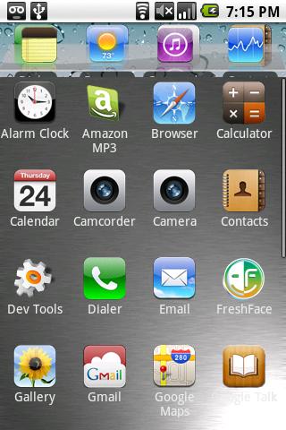 iPhone 4 Theme Android Personalization