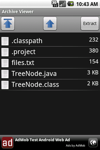 Archive viewer Android Tools