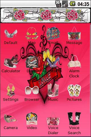 Ed Hardy III Android Personalization