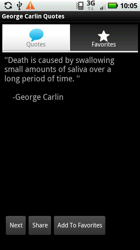 George Carlin Quotes Android Entertainment