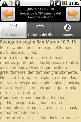 Evangelizo – Daily Gospel Android Lifestyle