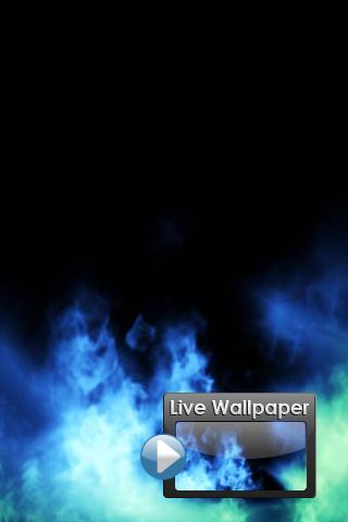 Blue Fire Live Wallpaper Free Android Personalization