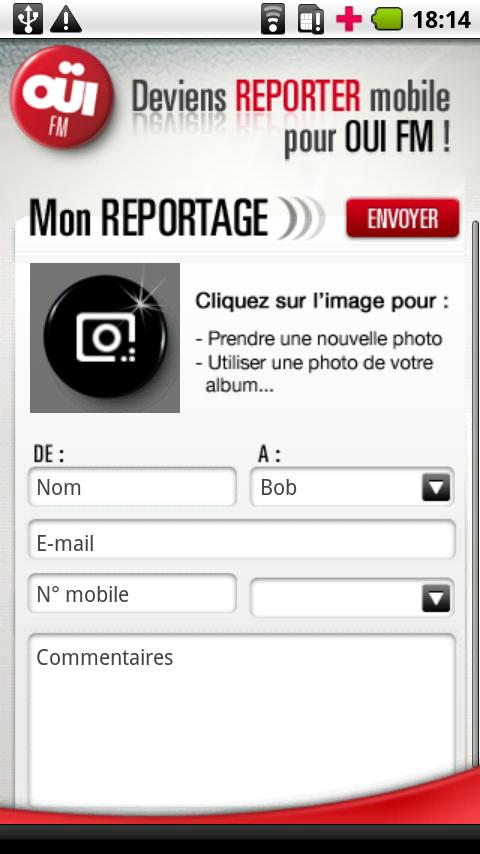 OUI FM  – La radio Rock Android Media & Video