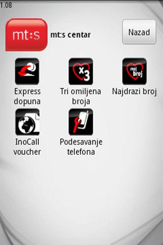 mt:s centar Android Communication