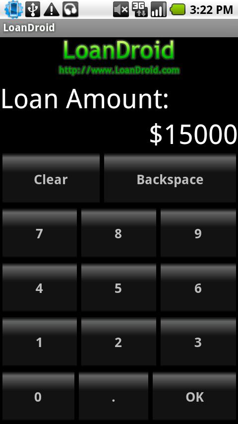 Loan Calculator – LoanDroid Android Finance