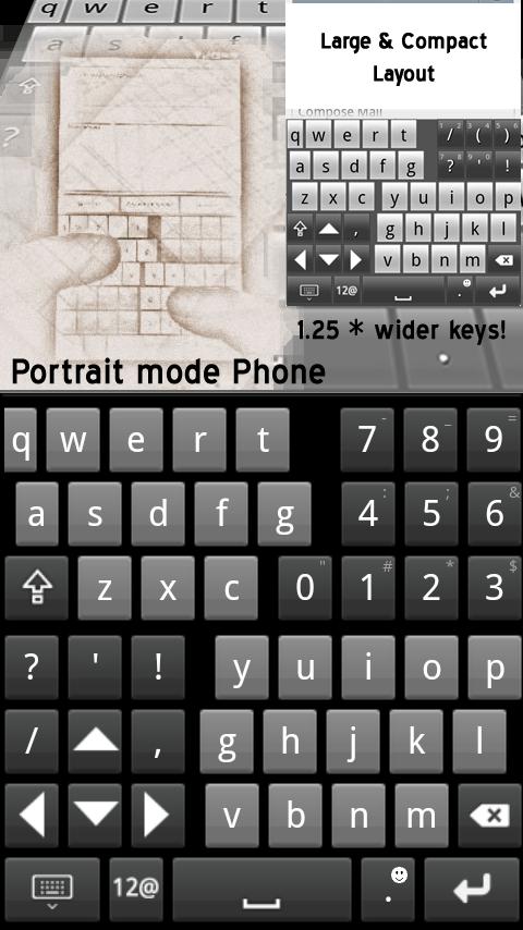 Thumb Keyboard (Phone/Tablet) Android Tools