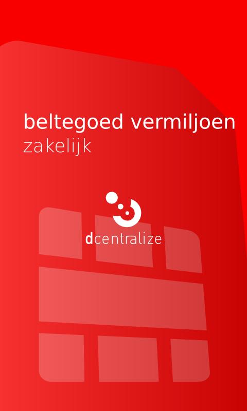 Beltegoed Vermilion Business Android Communication