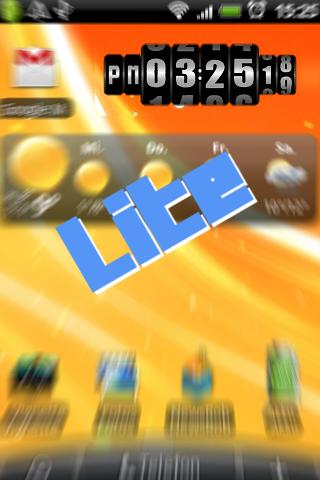 Animated Rolling Clock LITE Android Lifestyle