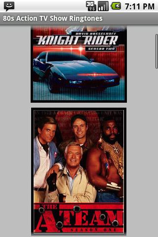 80s Action TV Show Ringtones Android Entertainment