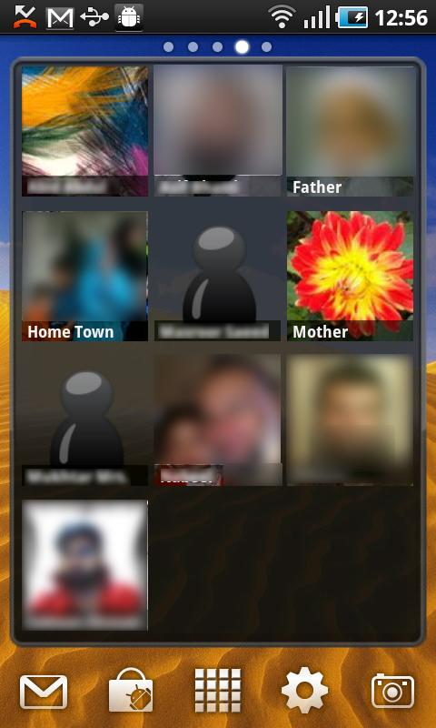 Photo Contacts Widget Android Productivity