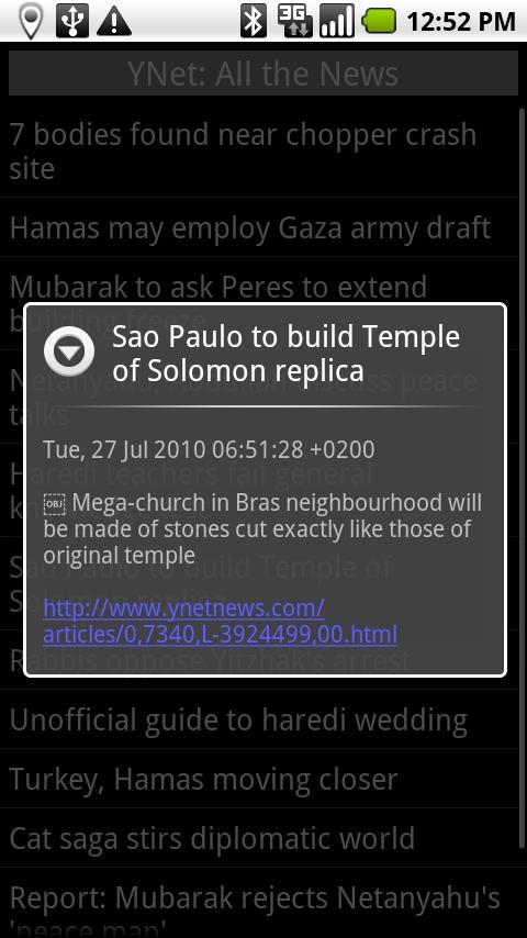 Israeli News English Android News & Magazines