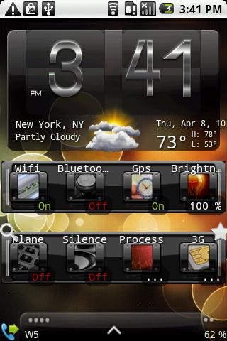 Weather & Toggle Widget Android News & Magazines