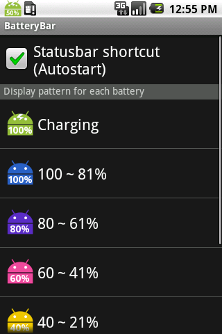 BatteryBar Android Tools