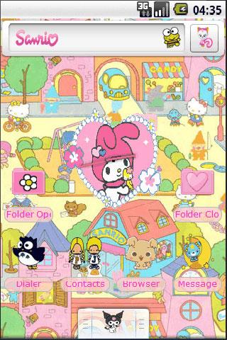 Sanrio Fun Android Personalization