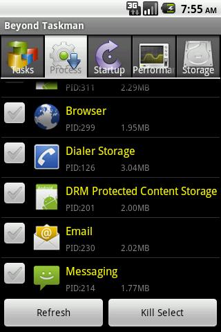 Beyond Taskmanager Android Tools