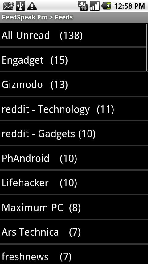 FeedSpeak Lite Android News & Magazines