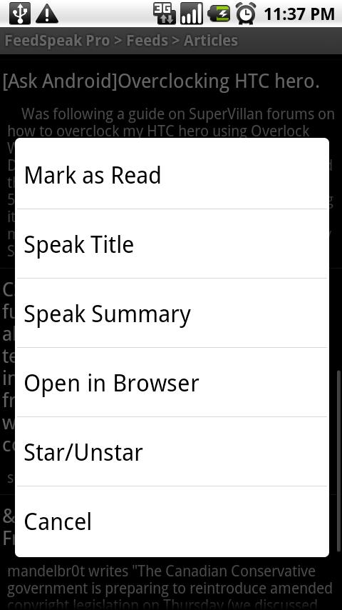 FeedSpeak Pro Android News & Magazines