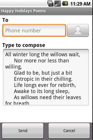 Happy Holidays Poems Android Travel & Local