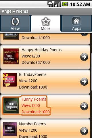 Angel–Poems Android Business