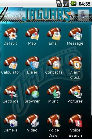 Jacksonville Jaguars themes Android Personalization
